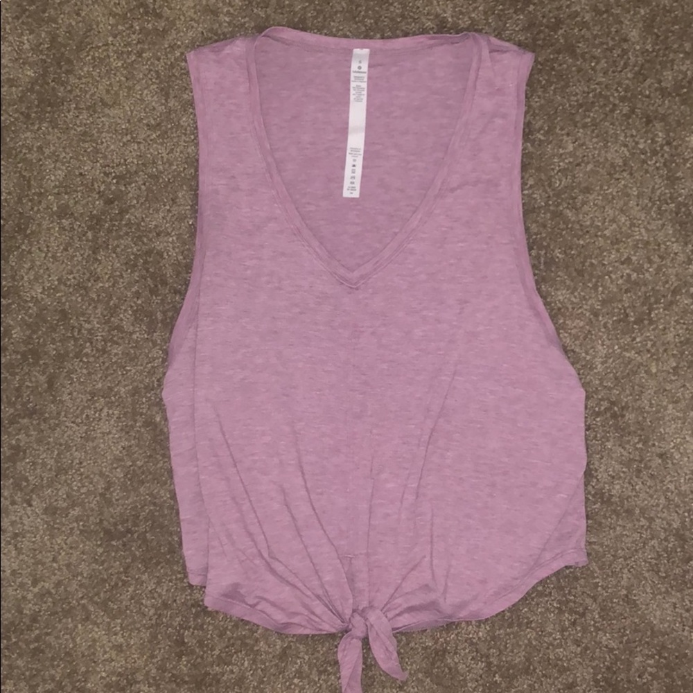 Lululemon purple tank